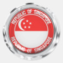 Recherche de singapour autocollants Drapeaux du monde