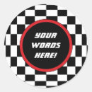 Recherche de drapeau de course autocollants Vérificateur