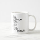 Recherche de citations de gandhi tasses Changement