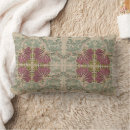 Recherche de motif de nature coussins William morris