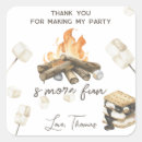 Recherche de le feu camp autocollants Marshmallows
