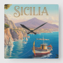 Recherche de la sicile horloges Voyage