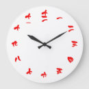 Recherche de police horloges Rouge