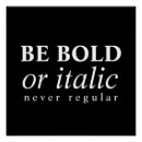 Recherche de graphique audacieux art Typographie