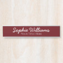 Recherche de bureau plaques de porte Moderne