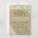 Recherche de lace baby shower invitations Neutre