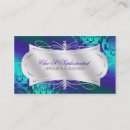 Recherche de diamant pourpre cartes visite Élégant