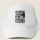 Recherche de codage casquettes Programmeur