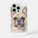 Recherche de bouledogues français iphone coques Portrait de frenchie