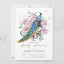 Recherche de peacock baby shower invitations Paon