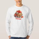 Recherche de fraise de chocolat tshirts Crème