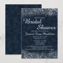 Recherche de lunch bridal shower invitations Bleu