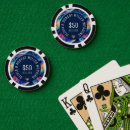 Recherche de texture jetons poker Bleu