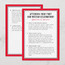 Recherche de mitzvah 11x16 invitations Moderne