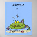 Recherche de pêcheur posters Pour enfants