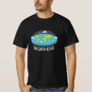 Recherche de terre plate tshirts Espace