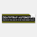 Recherche de dangereux voiture autocollants Peu sûr