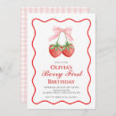 Recherche de pink strawberry invitations Rose