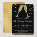 Recherche de 10ème mariage anniversaire invitations Dixième