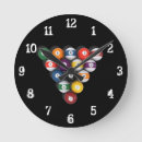 Recherche de billards horloges Table
