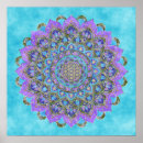 Recherche de fleur de la vie posters Mandala