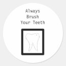 Recherche de molaires autocollants Dents
