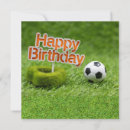 Recherche de ballons de football vœux cartes Vert