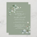 Recherche de greenery bridal shower invitations Moderne