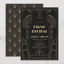 Recherche de déco invitations Noir