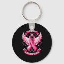 Recherche de cancer du sein porteclés Octobre