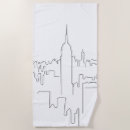 Recherche de new york serviettes de plage Ville