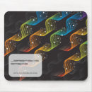 Recherche de motif ondulé tapis souris Coloré