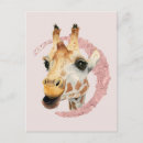 Recherche de safari cartes postales Aquarelle