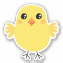 Recherche de poulet de bande dessinée autocollants Animal