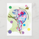 Recherche de caméléons cartes postales Lézard