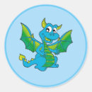 Recherche de dragons autocollants Pour enfants