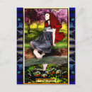 Recherche de tarot cartes postales Wicca