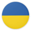Recherche de drapeaux boutons et poignées de porte Drapeau ukrainien