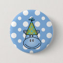 Recherche de hippopotame badges Enfants