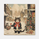 Recherche de christmas carrés magnets Noël