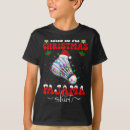 Recherche de badminton drôle tshirts Noël