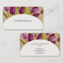 Recherche de fleuriste moderne cartes visite Jolie