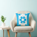 Recherche de ciel bleu coussins Moderne