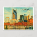 Recherche de horizon de nashville cartes postales Rétro