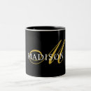 Recherche de or et blanc tasses Monogramme