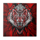 Recherche de loup carreaux Tatouage