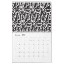 Recherche de organiseurs calendriers Noir et blanc