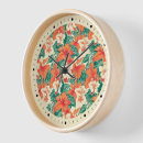 Recherche de fleurs hawaïennes horloges Hibiscus