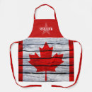 Recherche de canadien tabliers Rouge