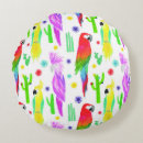 Recherche de motif perroquet coussins Fleur